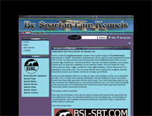 Tablet Screenshot of kennels.bsl-sbt.com